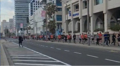 انطلاق مارثون تل ابيب السنوي بمشاركة الآلاف